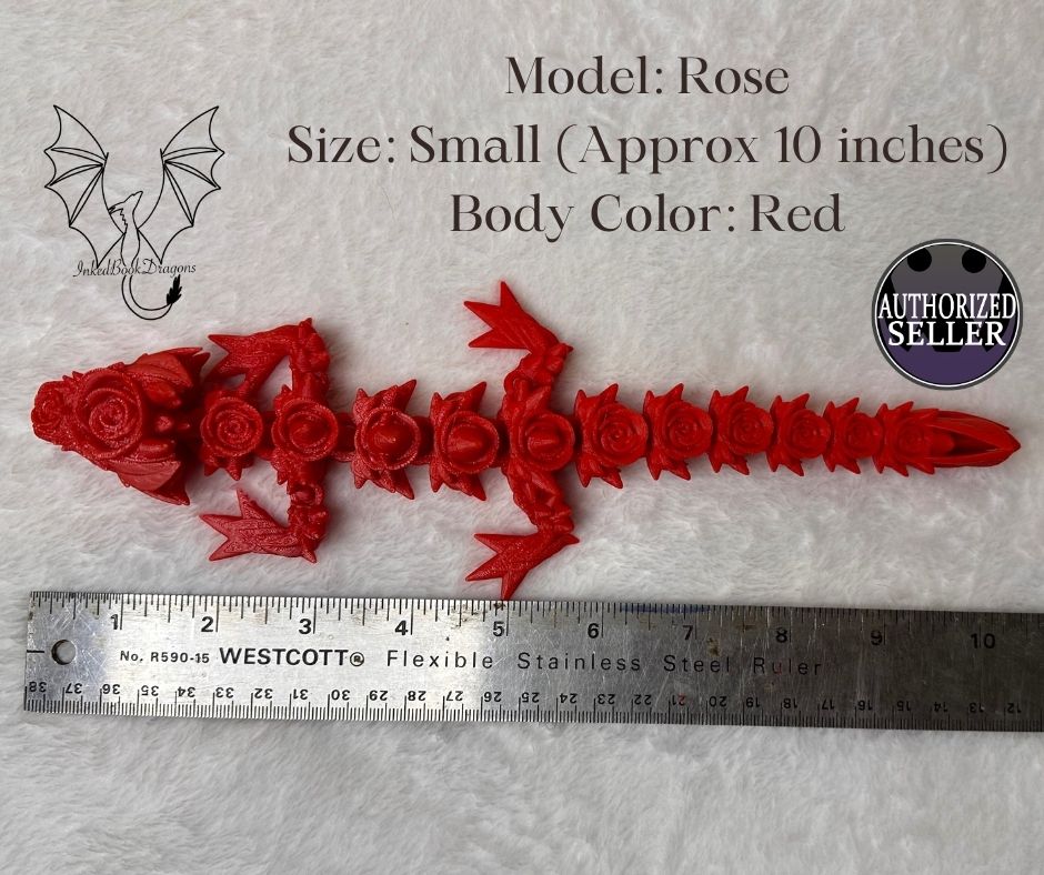 Small Rose Dragon PRE-ORDER